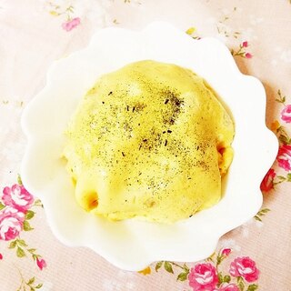 海苔風味♪卯の花混ぜ御飯のまんまるオムライス